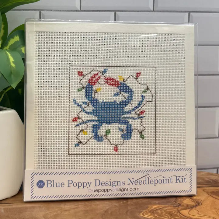 Christmas Crab Needlepoint Kit