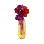 Bud Vase, Pink/Yellow