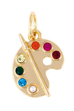 Artist Palette Charm