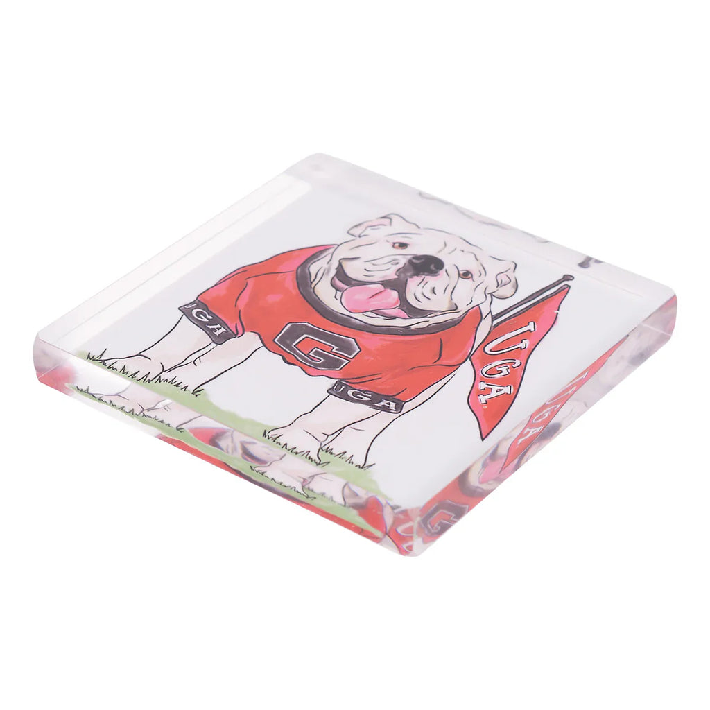 Georgia Mascot Napkin Weight