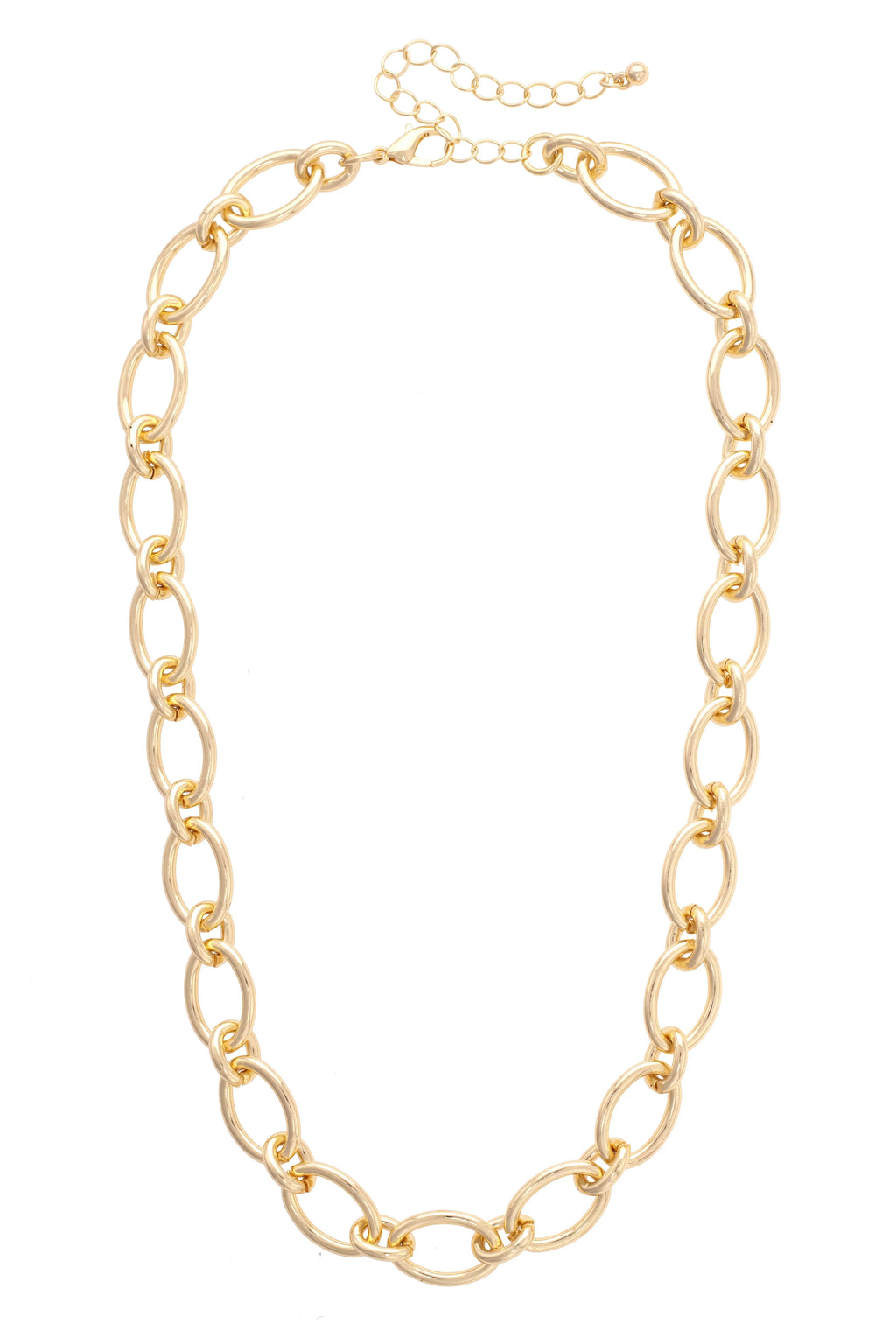 Connor Oval Linked Necklace