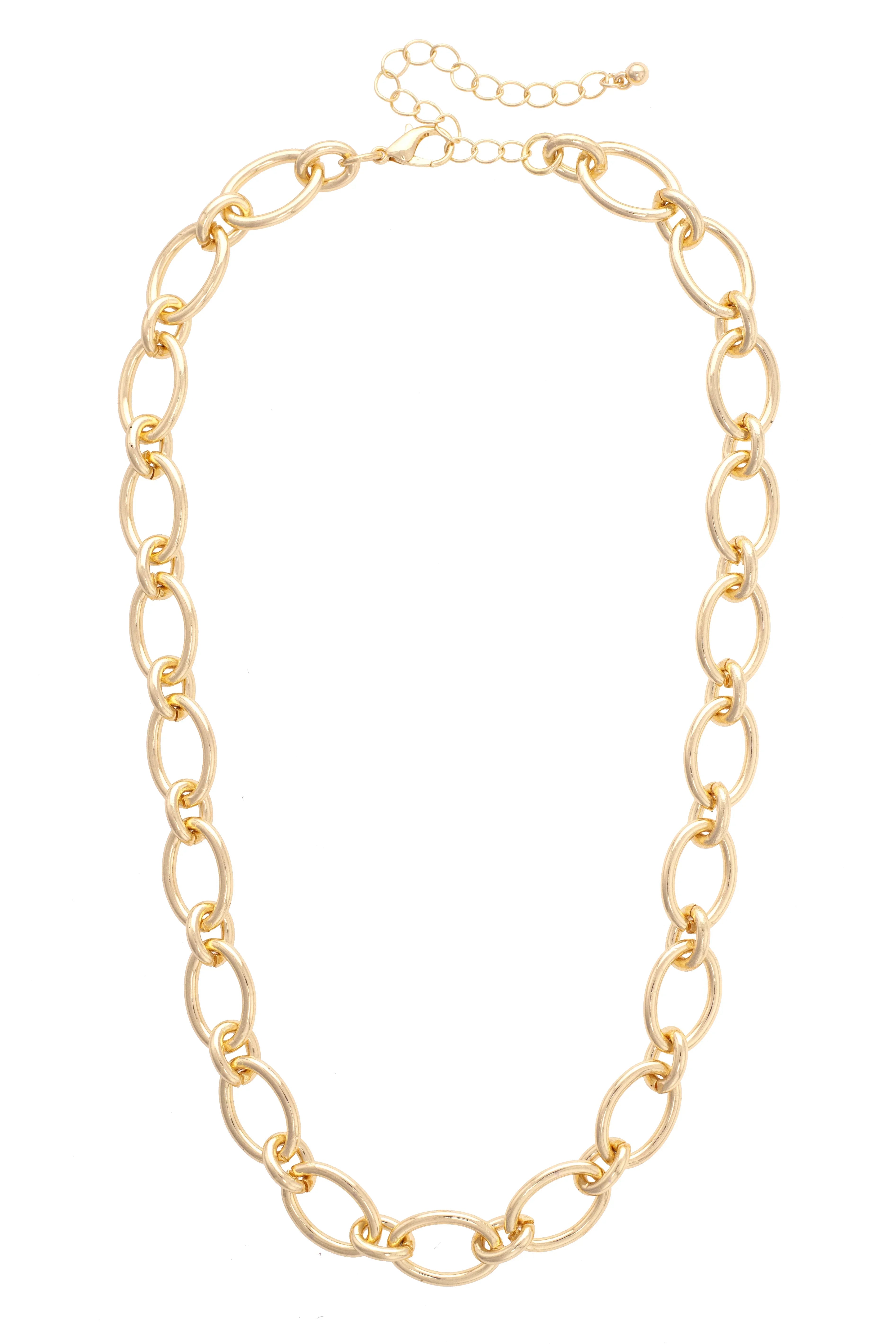 Connor Oval Linked Necklace