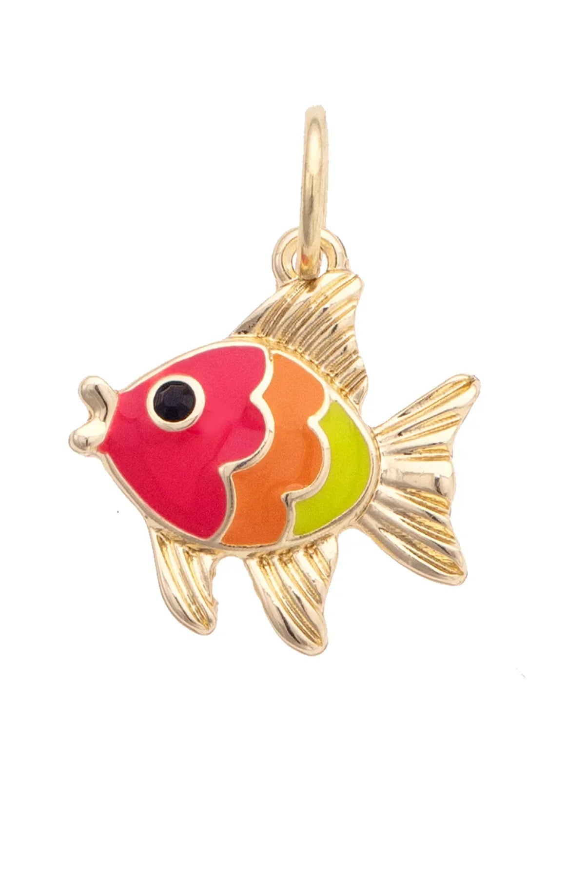 Enamel Fish Charm