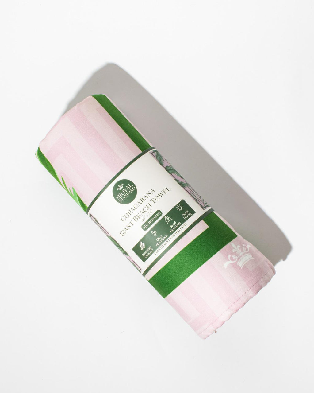 Copacabana Giant Beach Towel Pink/Green
