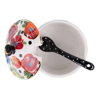 Polka Dot Flowers Salt Dish