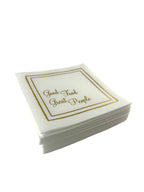 Linen-Feel Cocktail Napkins, Good Food