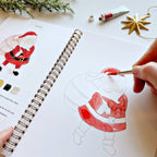 Christmas Watercolor Workbook Set