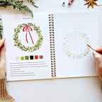 Christmas Watercolor Workbook Set
