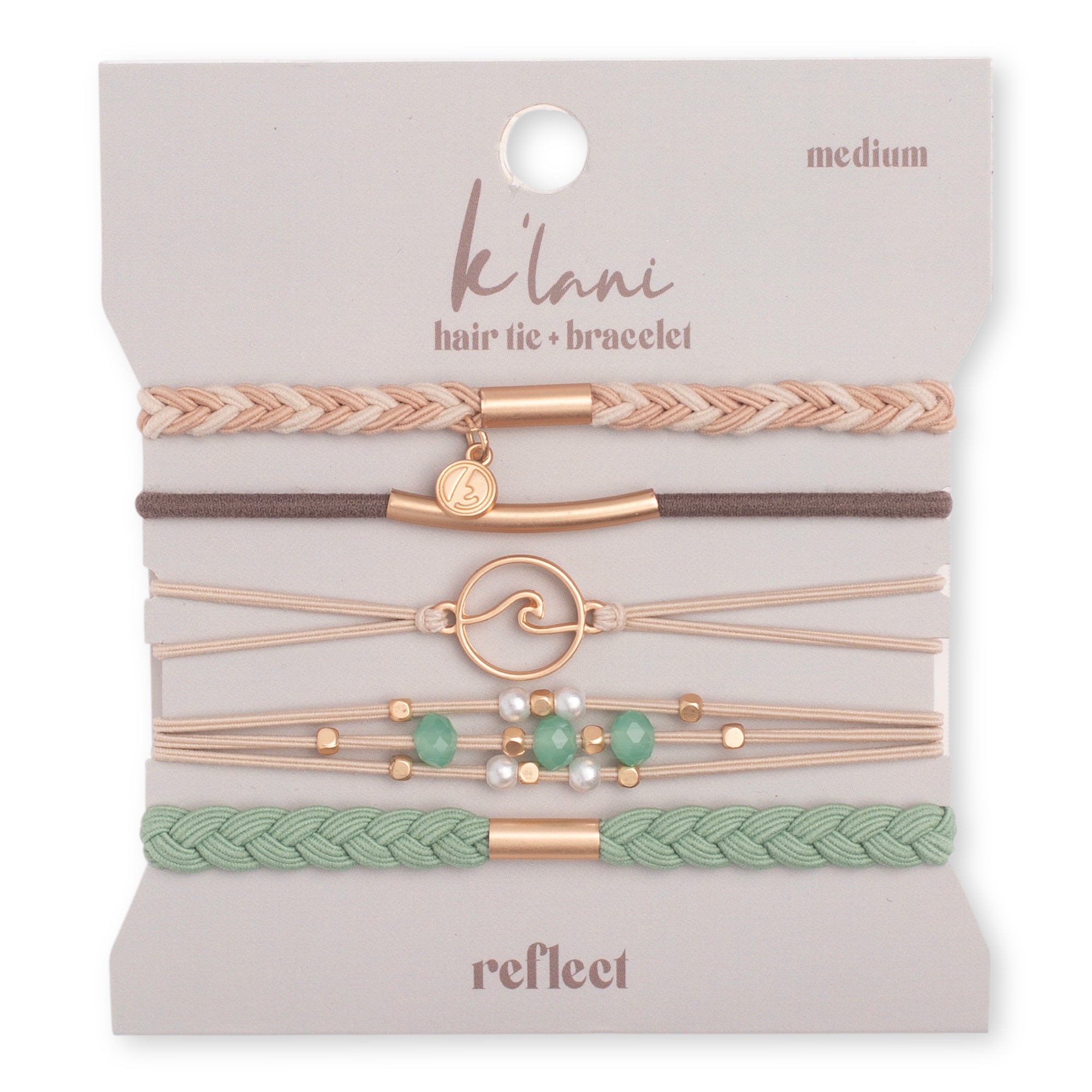 K’lani Reflect Hair Tie Bracelets