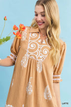 Mandala Paisley Babydoll Dress