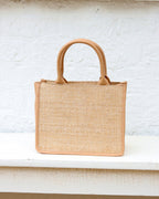 Ricky Mini Tote Natural Lattice