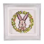 Bunny Egg Wreath Napkin Weight