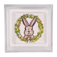 Bunny Egg Wreath Napkin Weight