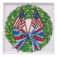 Americana Wreath Napkin Weight