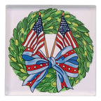 Americana Wreath Napkin Weight