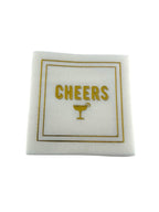 Linen-Feel Cocktail Napkins, Cheers