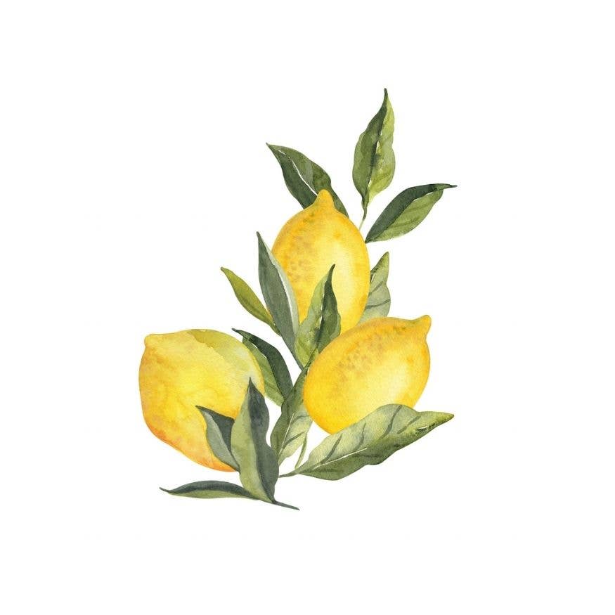 Acrylic Napkin Weight, Lemons