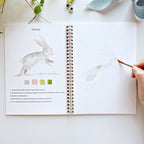 Animals Watercolor Workbook Set