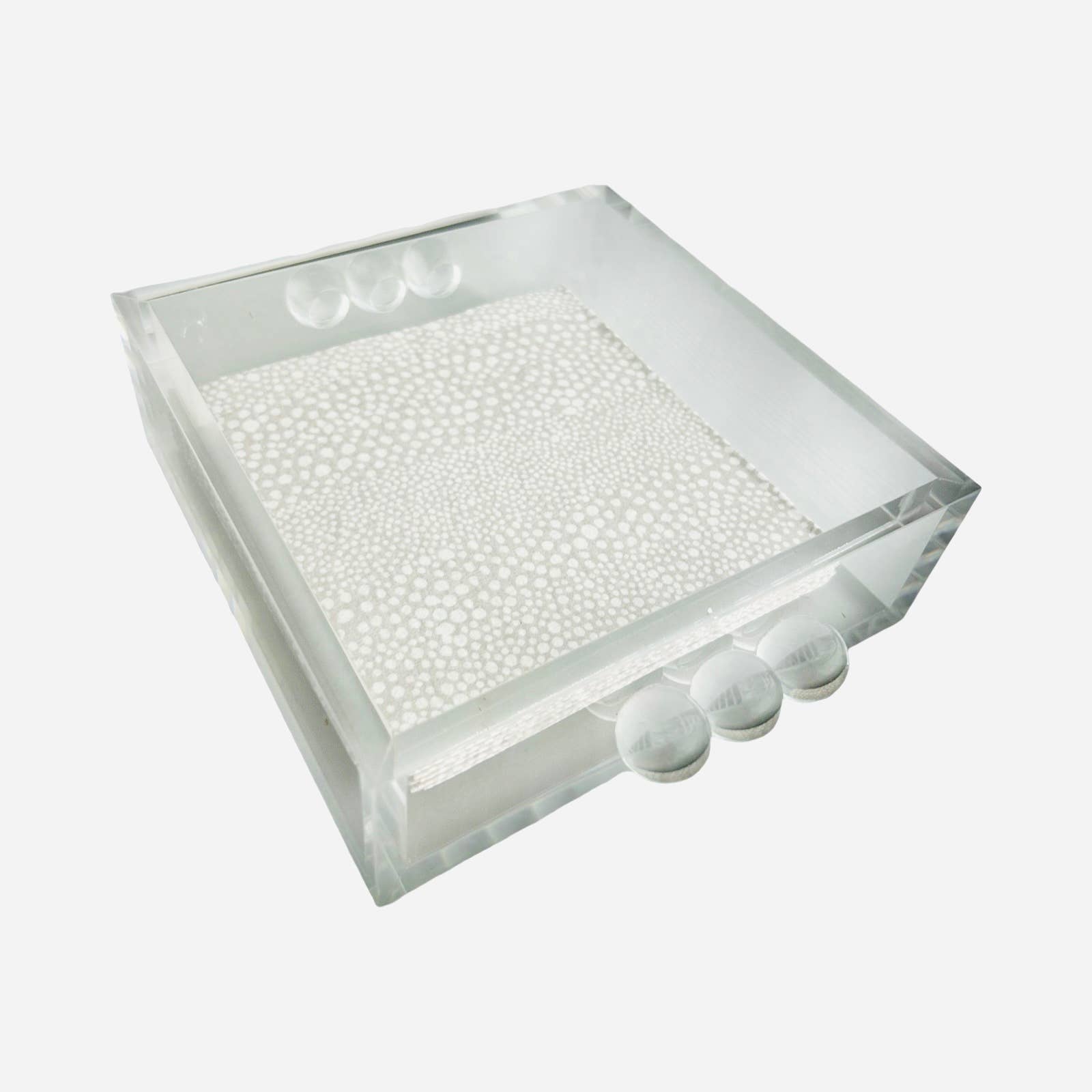 Cocktail Napkin Holder, Bubble