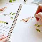 Animals Watercolor Workbook Set