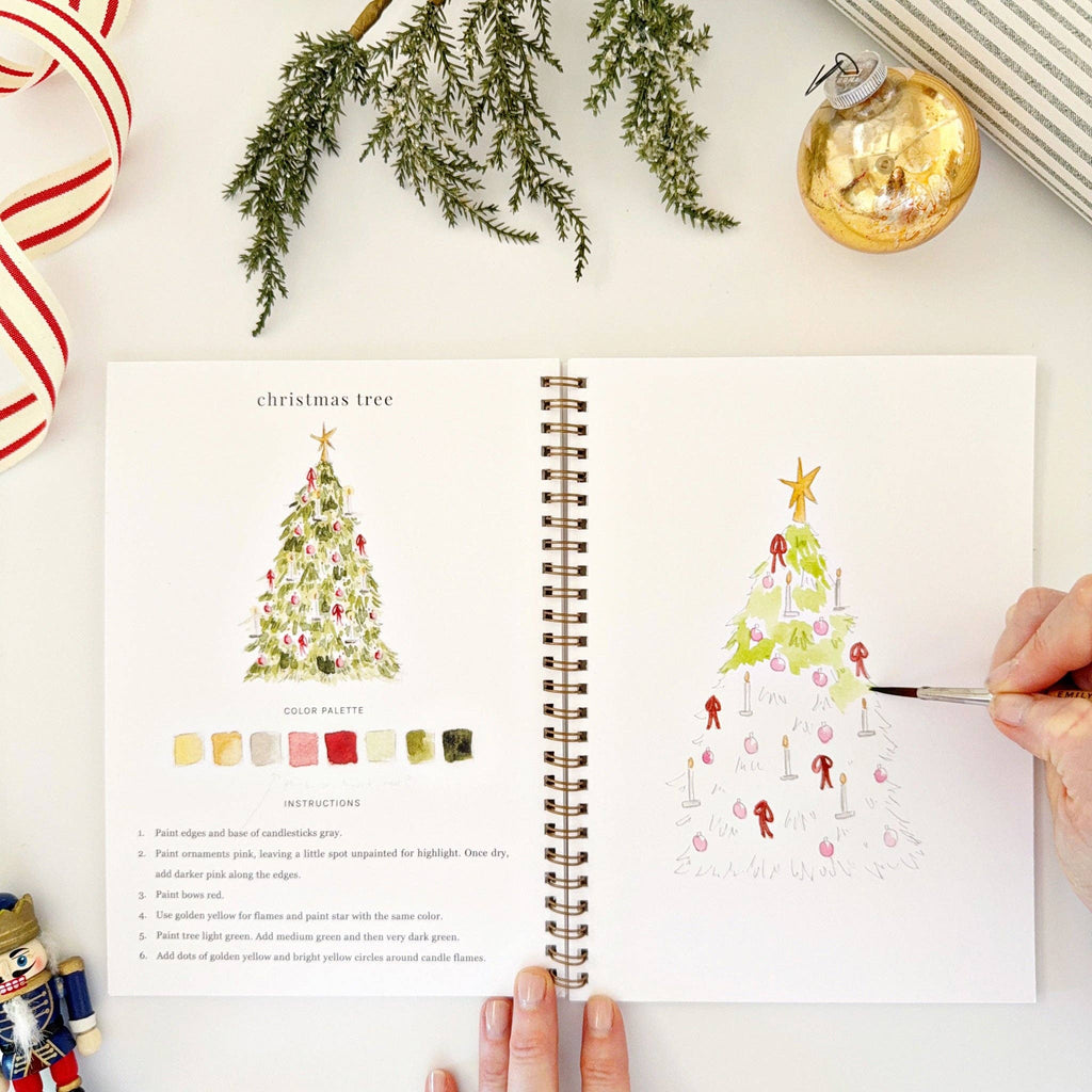 Nutcracker Watercolor Workbook Set