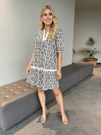 Carole Christian Print Dress