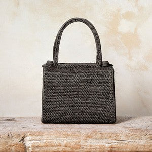 Ata Handbag Black w batik lining