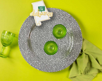 Black Small Dot Big Entertaining Round Platter