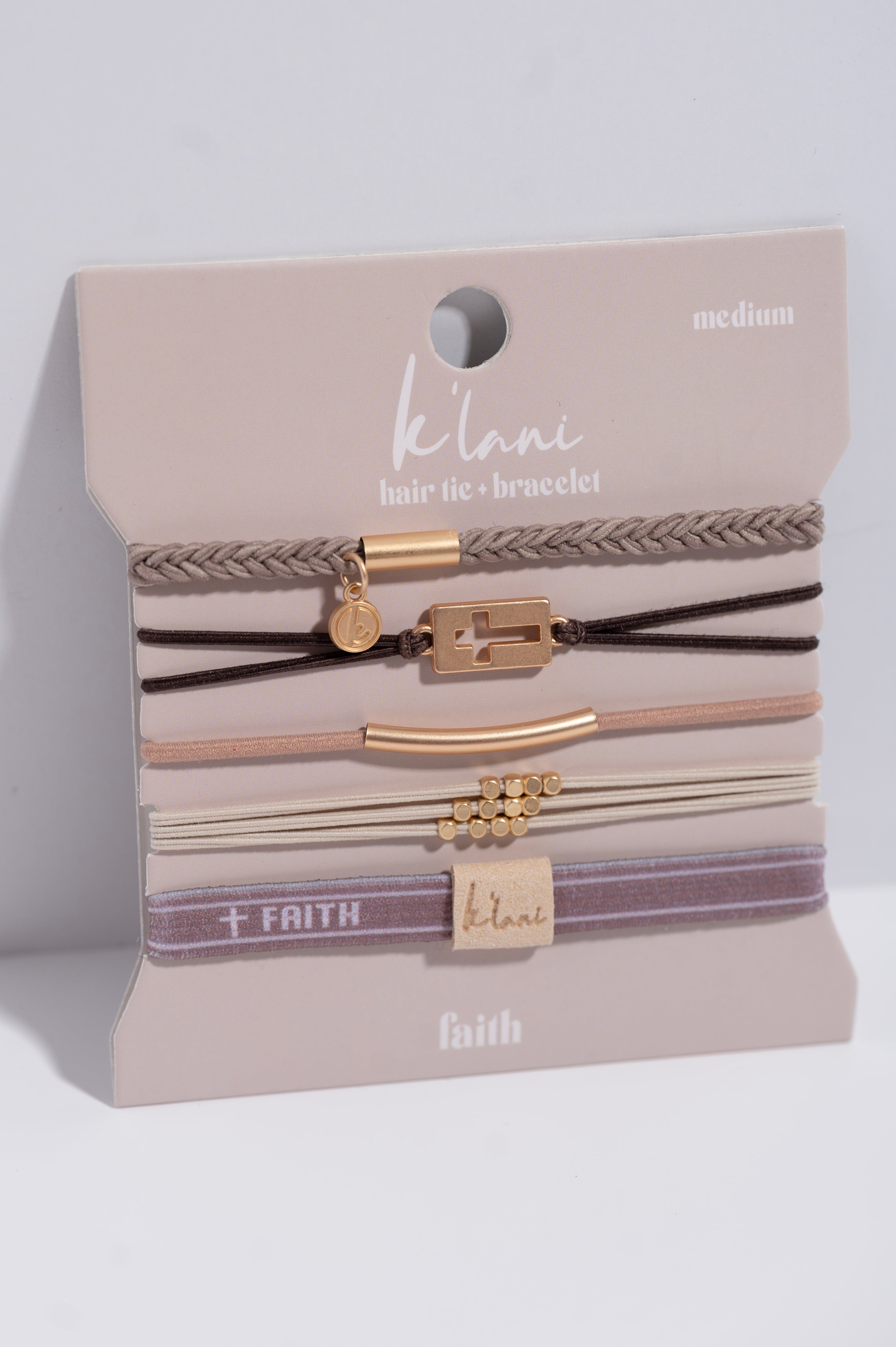 K’lani Faith Hair Tie Bracelets