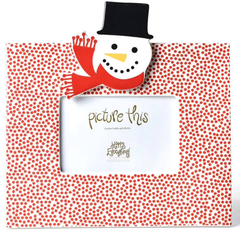 Red Small Dot Mini Frame