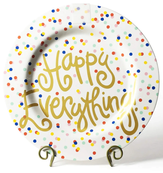 Happy Dot Big Happy Everything! Round Platter