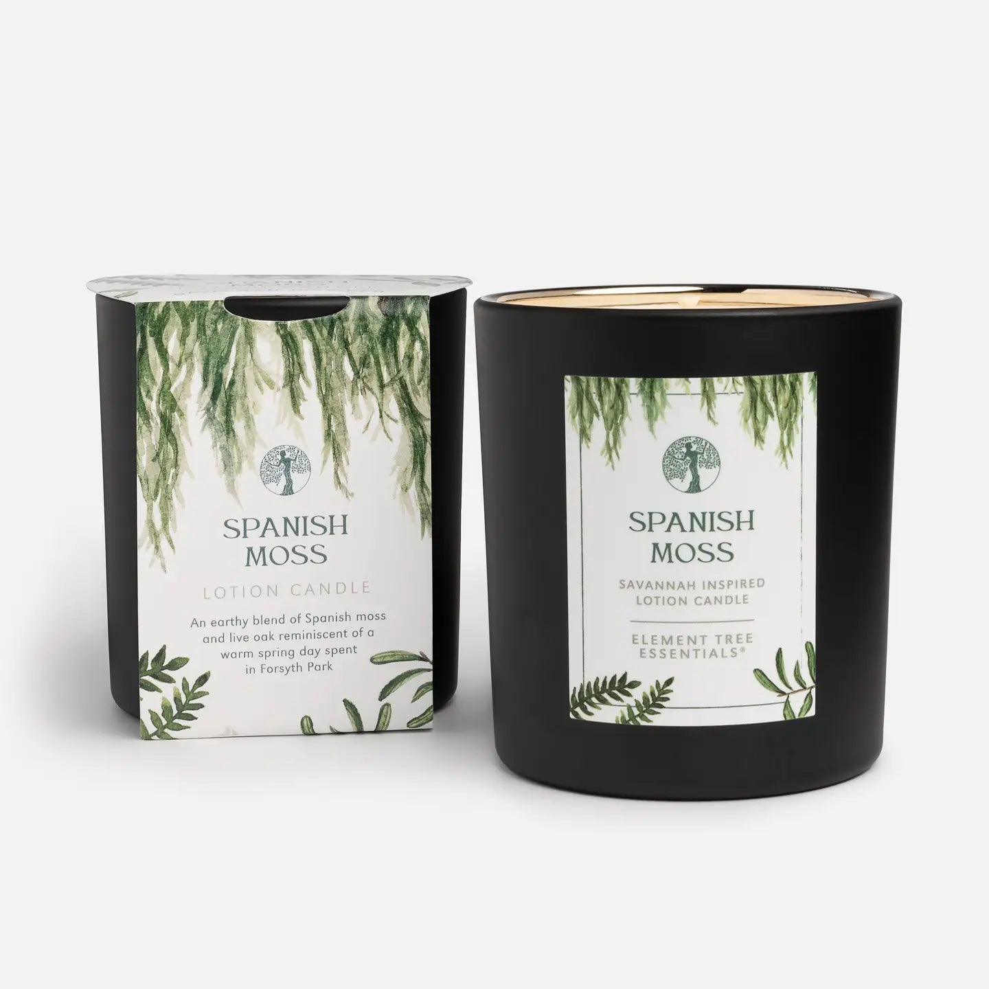 Element Tree Essentials - Spanish Moss Lotion Candle