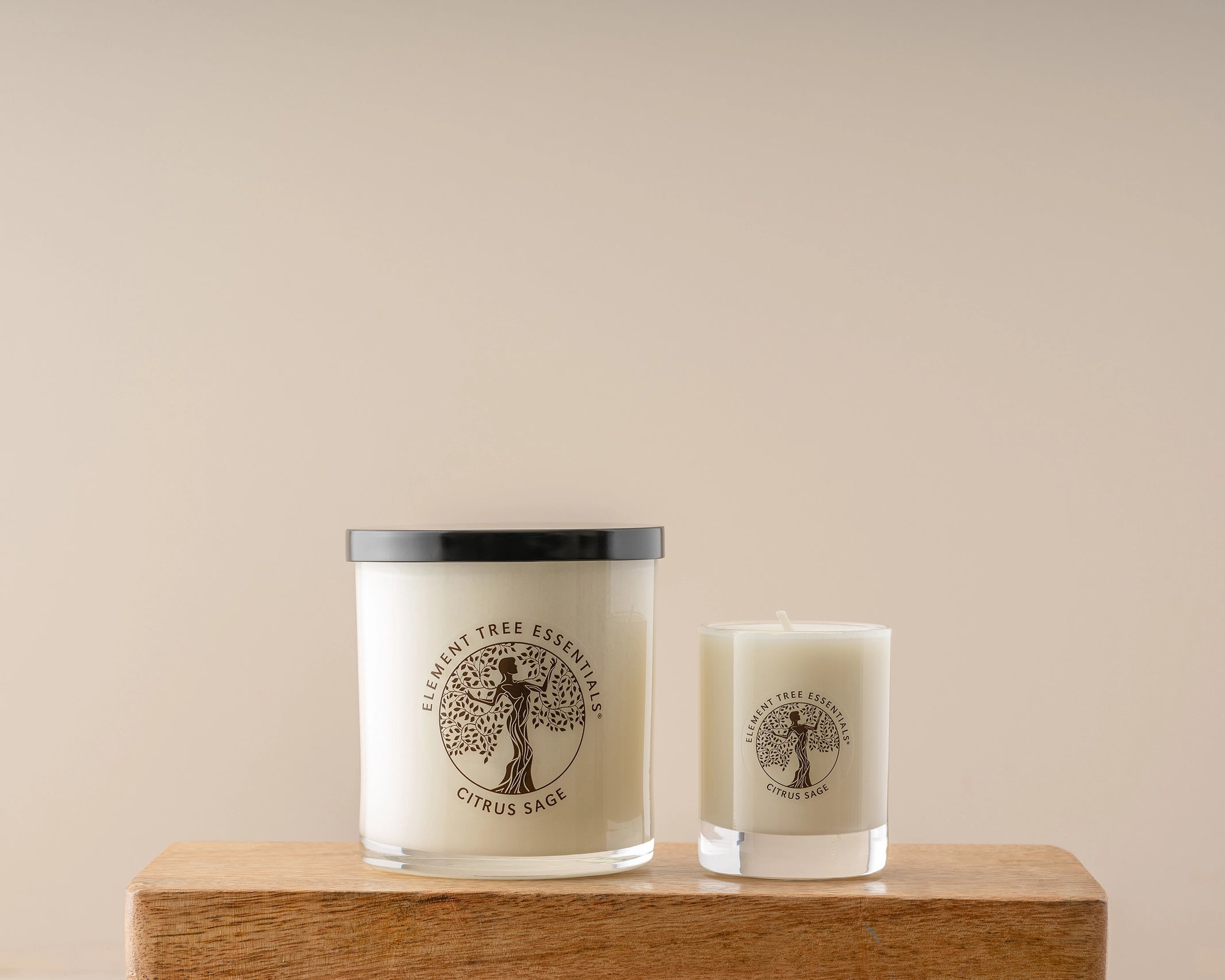Element Tree Essentials -  Citrus Sage Lotion Candle