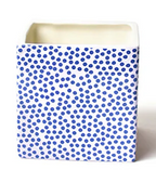 Indigo Small Dot Mini Nesting Cube Small