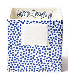 Indigo Small Dot Mini Nesting Cube Small