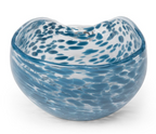 Seaside Glass Fish Bowl, Navy Blue