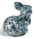 Blue Glass Bunny