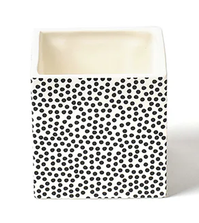 Black Small Dot Mini Nesting Cube Small