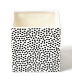 Black Small Dot Mini Nesting Cube Small