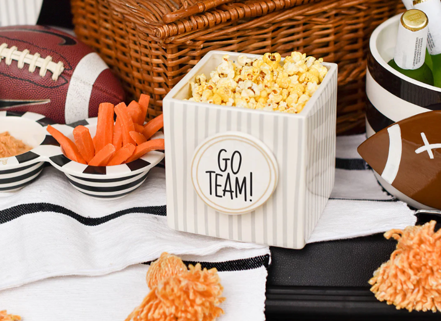 Stone Stripe Mini Nesting Cube Medium