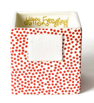 Red Small Dot Mini Nesting Cube Small