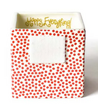 Red Small Dot Mini Nesting Cube Small