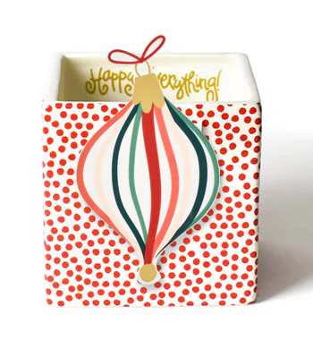 Red Small Dot Mini Nesting Cube Small