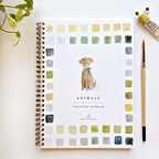Animals Watercolor Workbook Set