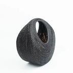 Vine Moon Handbag in Black