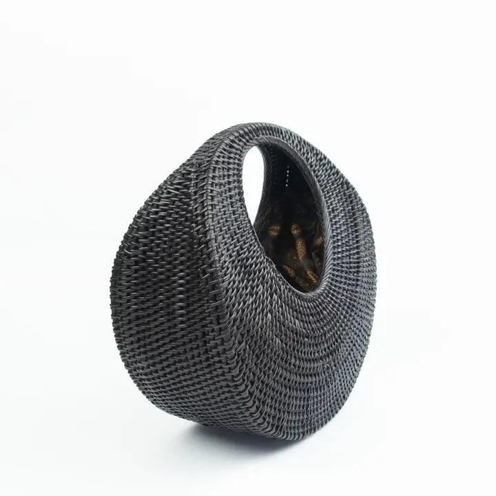 Vine Moon Handbag in Black