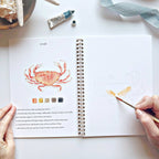 Seaside Watercolor Workbook Set