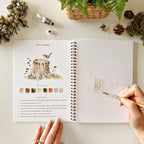 Woodland Watercolor Workbook Set