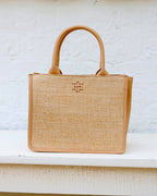 Ricky Mini Tote Natural Lattice