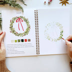 Christmas Watercolor Workbook Set